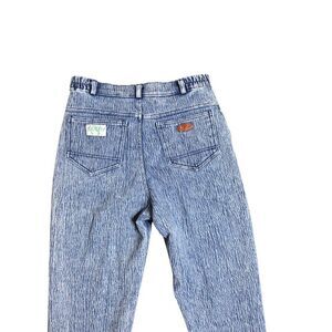 Vintage 80s Goody Acid Wash Mom Jeans Womens Size 28 Blue